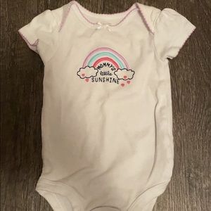 12/$35 0-3 months carters onesie